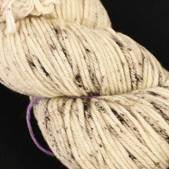 MadelineTosh DK Twist Yarn 100% Merino Wool 250 Yards Speckled OOAK - Picture 2 of 3